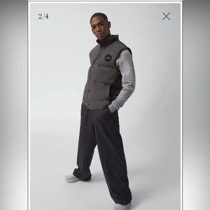Brand New Canada Goose Garson Vest. NWT! Coastal Grey, medium.